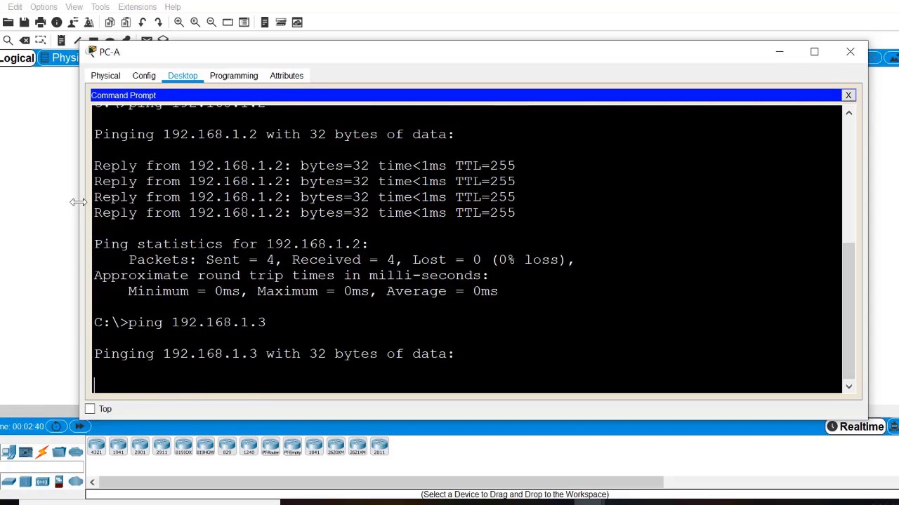 Test End-to-End Connectivity