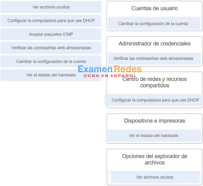 IT Essentials (Version 7.00) - Examen de práctica para la certificación A+ 220-1002 de IT Essentials P1